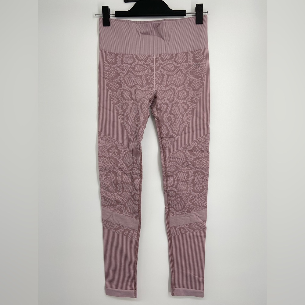 Varley Quincy Leggings,‎ size Medium, dusty pink, Deauville Snake High Waist